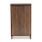 Baxton Studio Talon ModernTwo-Tone Walnut Brown and Dark Grey Finished Wood 2-Door Shoe Storage Cabinet 195-11724-ZORO - alternate 8